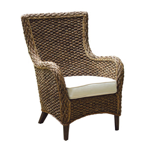 Panama Jack Sunroom Sanibel Lounge Chair with Cushion PJS-1001-ATQ-LC - BetterPatio.com