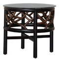 Panama Jack Trinidad End Table with Glass