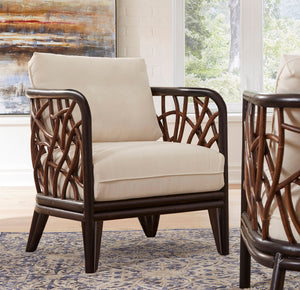 Panama Jack Sunroom Trinidad Lounge Chair with Cushions PJS-1401-BLK-LC - BetterPatio.com