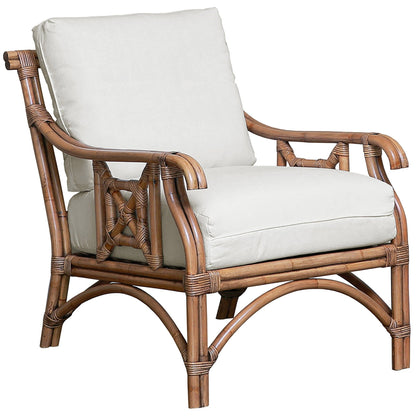 Panama Jack Sunroom Plantation Bay Lounge chair with Cushions PJS-1501-HON-LC - BetterPatio.com