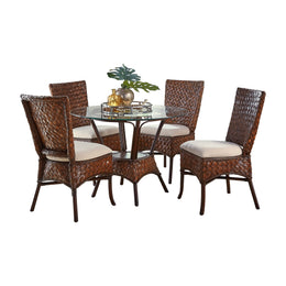 Panama Jack Espresso 6 Pc Dining Set PJS-1601-ATQ-6PD