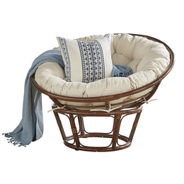 Panama Jack Espresso Papasan Chair PJS-1601-ATQ-P