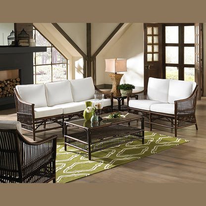 Panama Jack Sunroom Bora Bora 5 PC Living Set with Cushions  PJS-2001-ATQ-5PS - BetterPatio.com