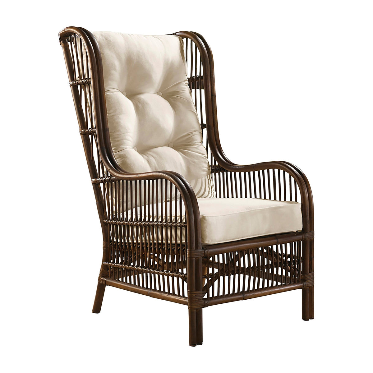 Panama Jack Sunroom Bora Bora Occasional Chair with Cushions PJS-2001-ATQ-OC - BetterPatio.com