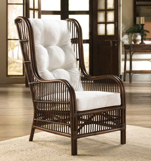 Panama Jack Sunroom Bora Bora Occasional Chair with Cushions PJS-2001-ATQ-OC - BetterPatio.com