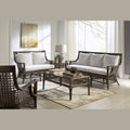 Panama Jack Sunroom Millbrook 5 PC Living Set with Cushions  PJS-7001-KBU-5PS