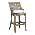 Panama Jack Sunroom Old Havana Barstool with Cushion PJS-8001-HON-BS
