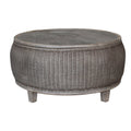 Panama Jack Sunroom Playa Largo Coffee Table with Glass PJS-9001-GRY-CT