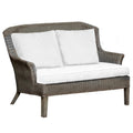 Panama Jack Sunroom Playa Largo Loveseat with Cushions PJS-9001-GRY-LS