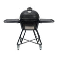 Primo Ceramic Grills Oval Junior All-In-One (Heavy-Duty Stand, Side Shelves, Ash Tool and Grate Lifter)