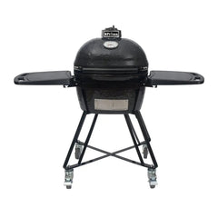 Primo Ceramic Grills Oval Junior All-In-One (Heavy-Duty Stand, Side Shelves, Ash Tool and Grate Lifter)