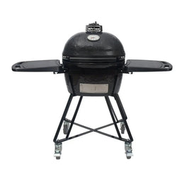 Primo Ceramic Grills Oval Junior All-In-One (Heavy-Duty Stand, Side Shelves, Ash Tool and Grate Lifter)