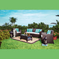 Plastique 4-Piece Seating Set