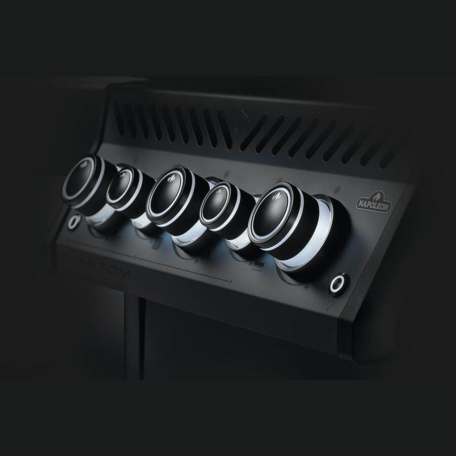 Napoleon PHANTOM ROGUE SE 425 RSIB - Robust ergonomic control knobs