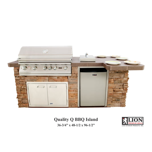 Quality Q BBQ Island