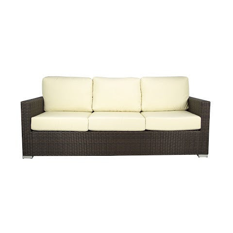 Source Furniture Lucaya Sofa, Espresso - BetterPatio.com