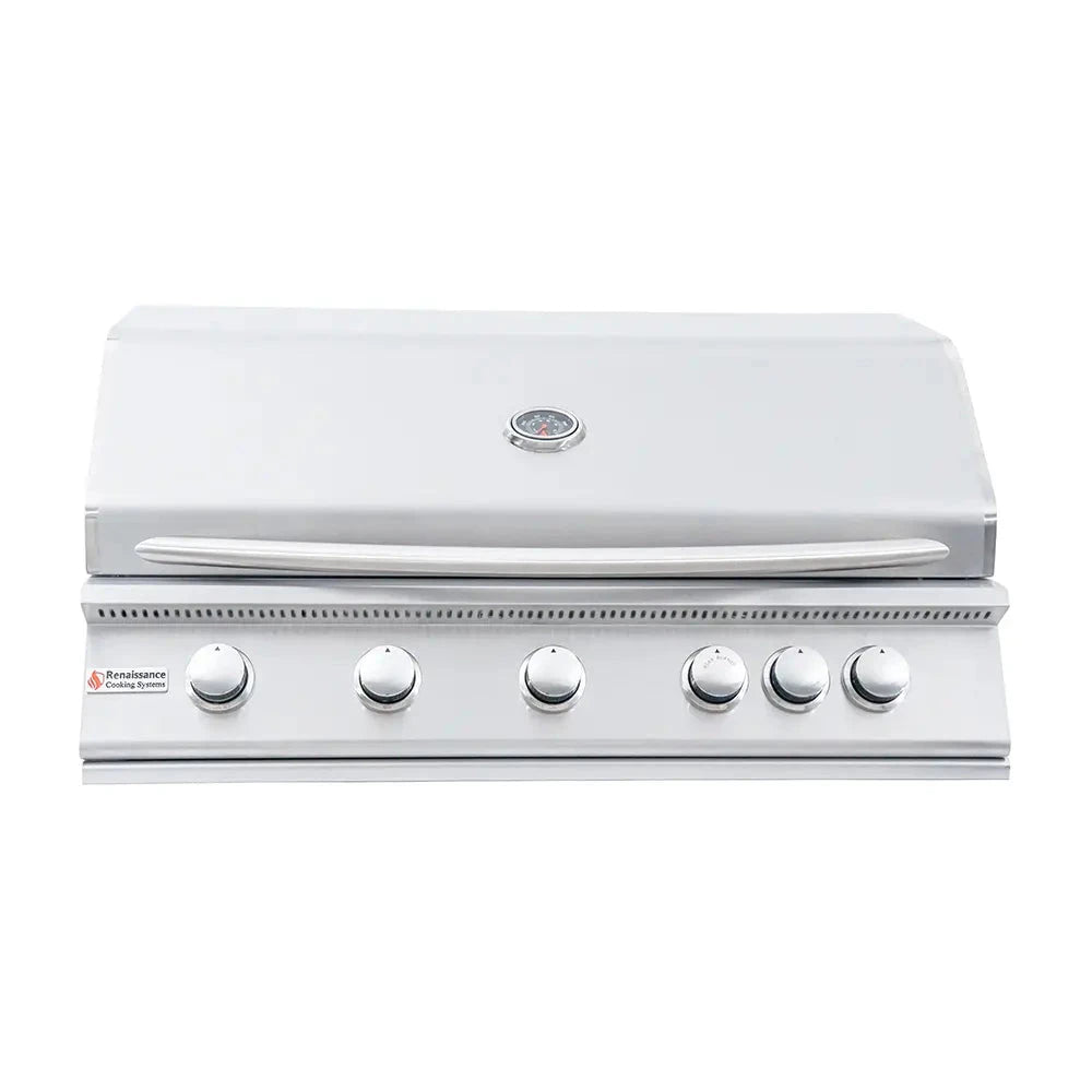 RCS 40 Inch Premier Grill with Rear Burner, Natural Gas - BetterPatio.com