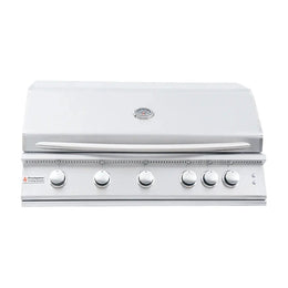 RCS 40 Inch Premier Grill with Blue LED Lights, Rear Burner