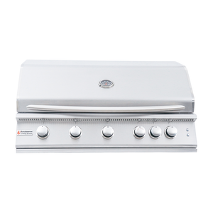 RCS 40 Inch Premier Grill with Blue LED, Rear Burner, Natural Gas - BetterPatio.com
