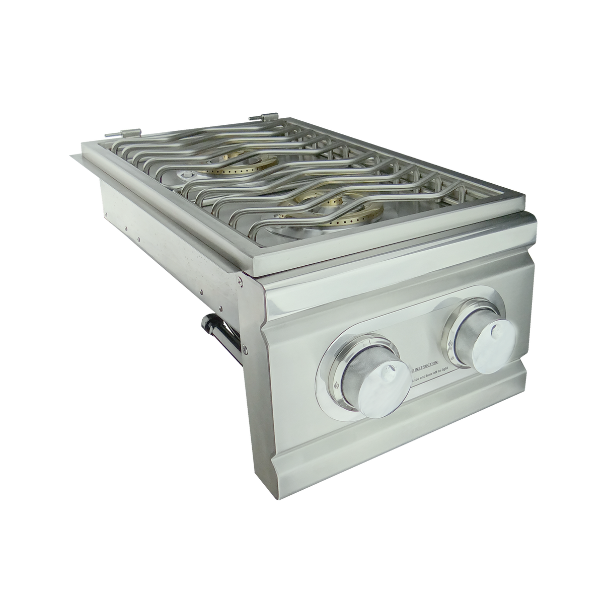 RCS Cutlass Double Side Burner-Slide-in - BetterPatio.com