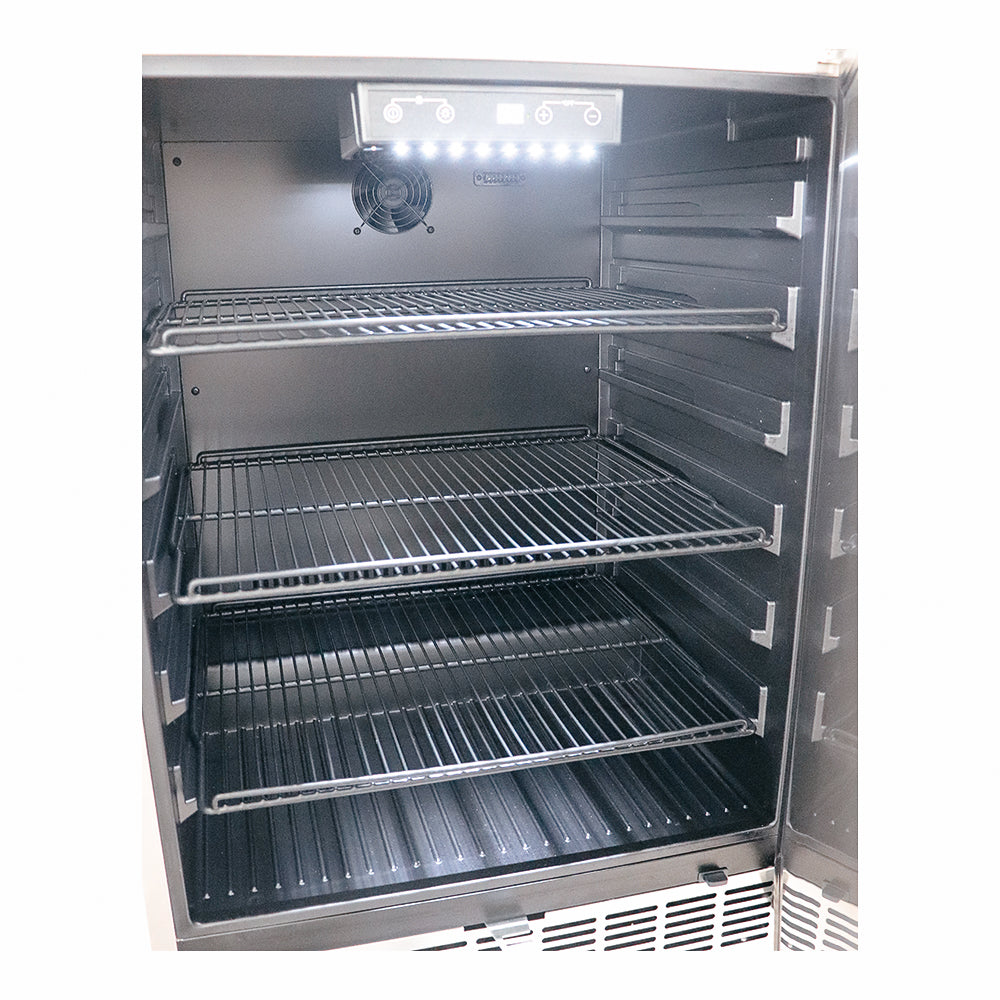 RCS Stainless Steel 24 Inch Outdoor Rated Refrigerator