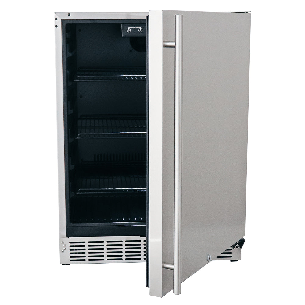 RCS Stainless Steel 24 Inch Outdoor Rated Refrigerator
