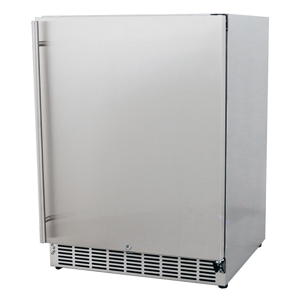 RCS Stainless Steel 24 Inch Outdoor Rated Refrigerator