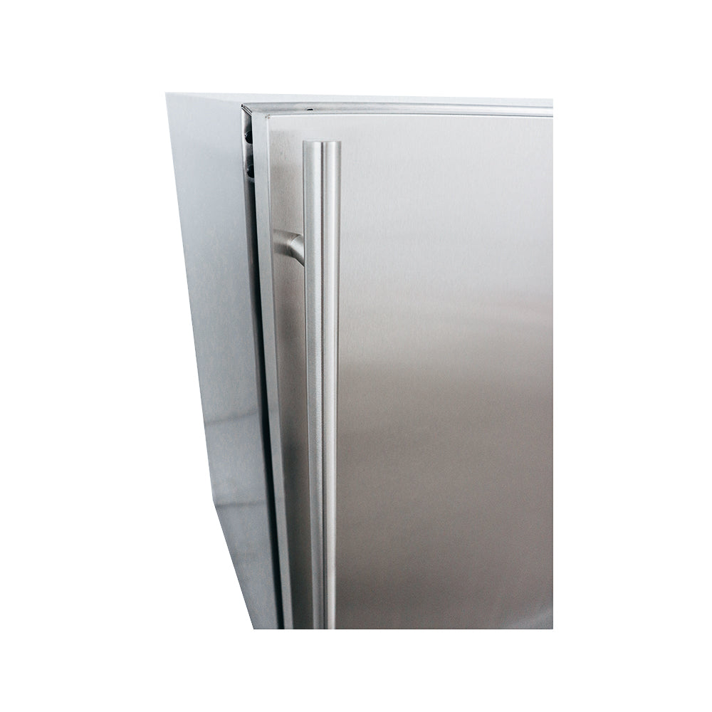 RCS Stainless Steel 24 Inch Outdoor Rated Refrigerator