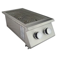 RCS Premier Double Side Burner-Slide-in-Natrual Gas