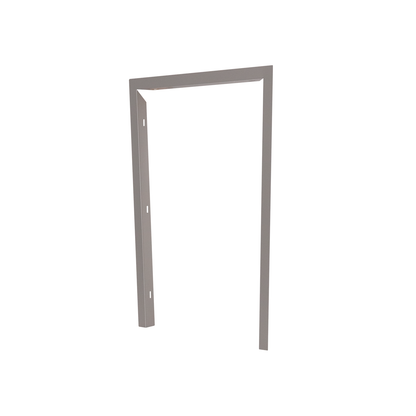 RCS Stainless Trim Kit RTR6 - trim kit installed on REFR6 kegerator unit