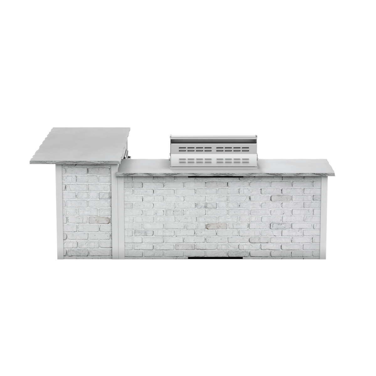 Reclaimed Brick White, Right