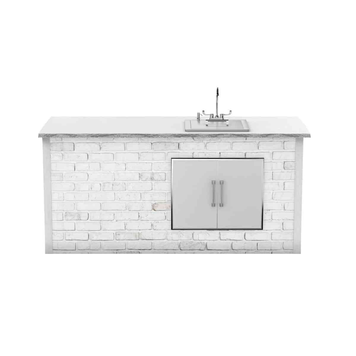 7' Sink Bar - RTA Outdoor Living // BetterPatio.com