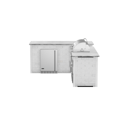 Reclaimed Brick White, Left