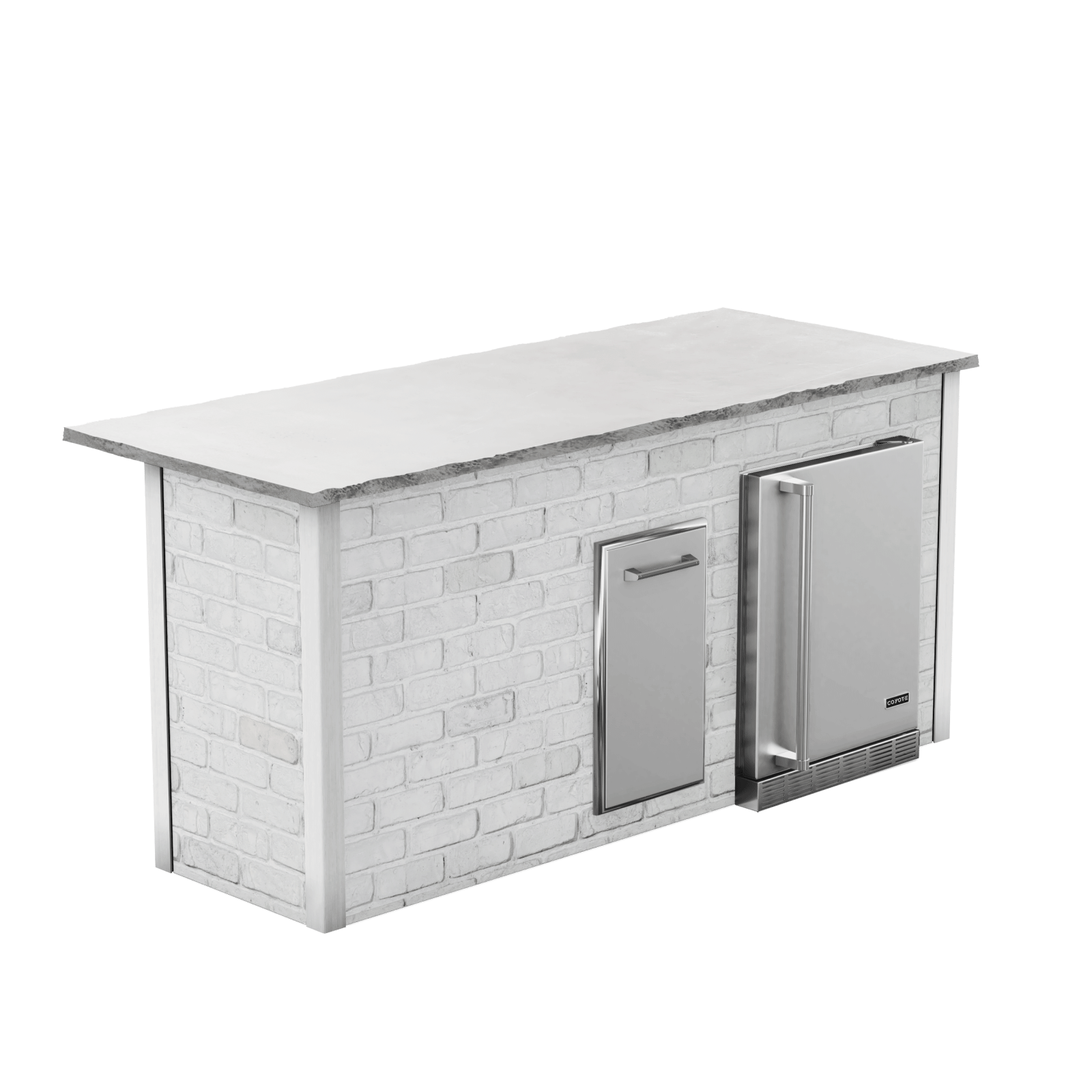 Reclaimed Brick White