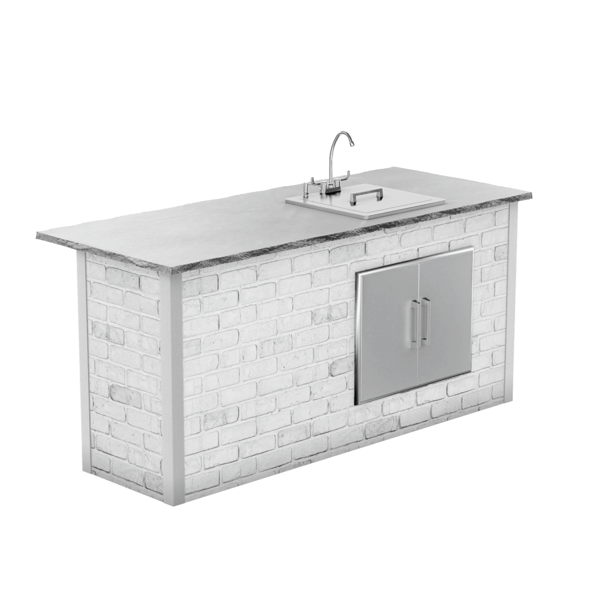 Reclaimed Brick White