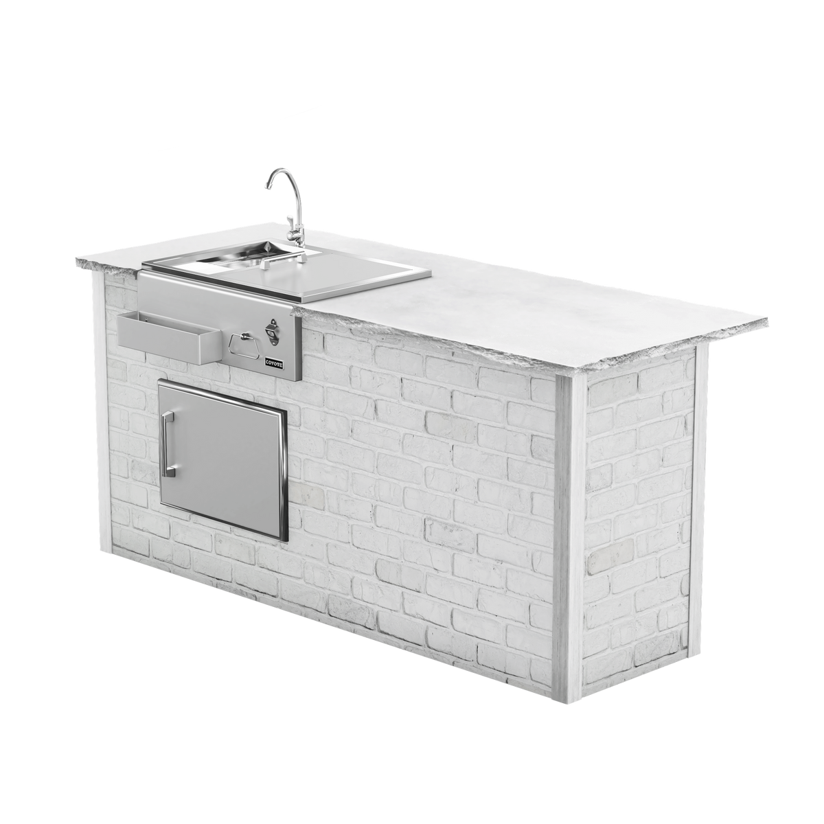 Reclaimed Brick White