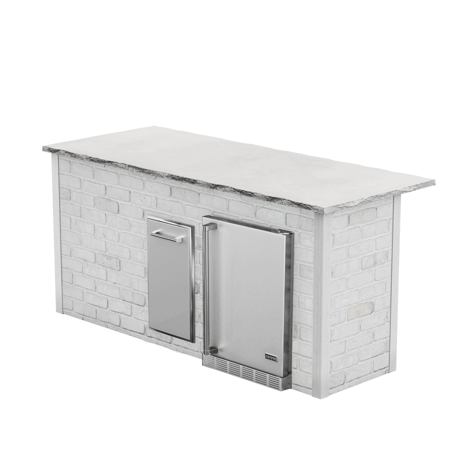 Reclaimed Brick White