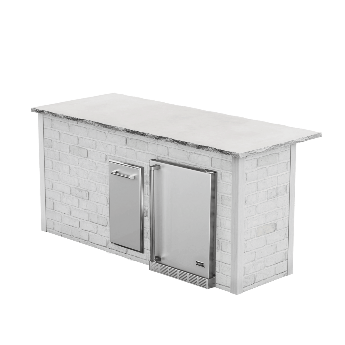 Reclaimed Brick White