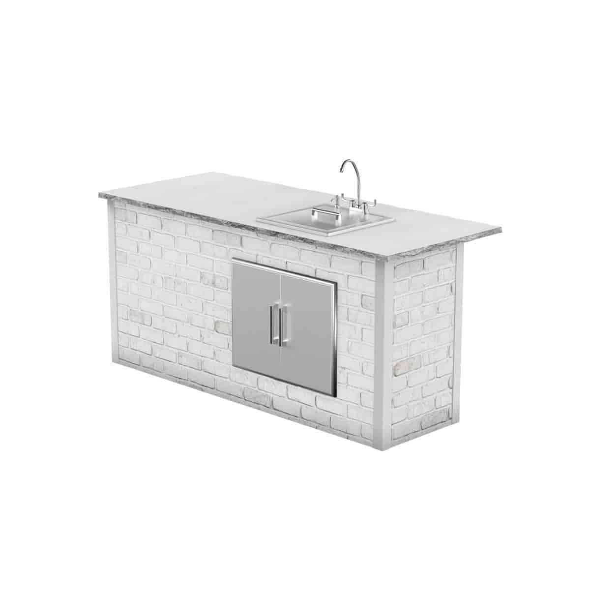 7' Sink Bar - RTA Outdoor Living // BetterPatio.com