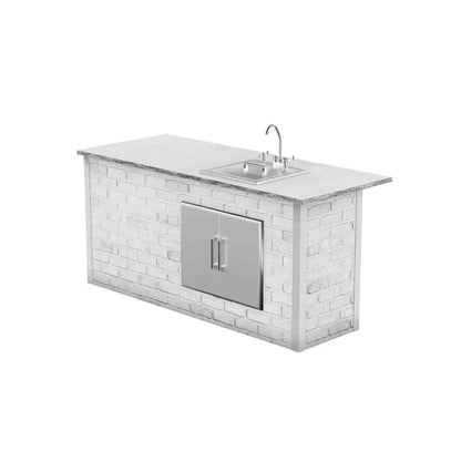 7' Sink Bar - RTA Outdoor Living // BetterPatio.com