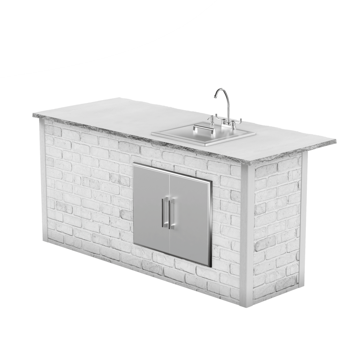 Reclaimed Brick White