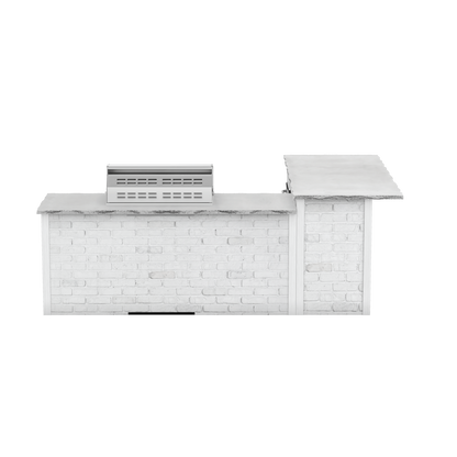 Reclaimed Brick White, Left