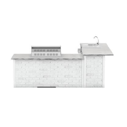 Reclaimed Brick White, Left