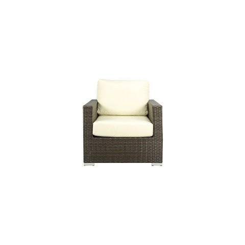 Source Outdoor Lucaya Club Chair, Espresso - BetterPatio.com