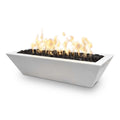 The Outdoor Plus 48" X 20" Linear Maya GFRC Fire Bowl
