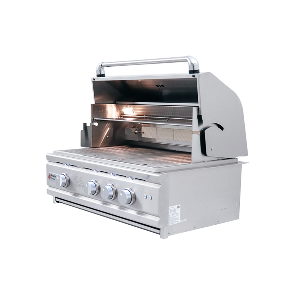 RCS Gas Grills - 30" Cutlass Pro Built-In Grill Head - RON30A 8