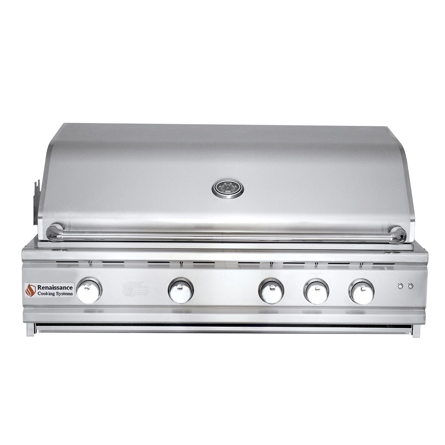 RCS 42 Inch Cutlass Pro Grill with Blue LED, Rear Burner, Propane - BetterPatio.com