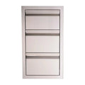 RCS Valiant Stainless Paper Towel Holder and 2 Drawer Combo, Enclosed