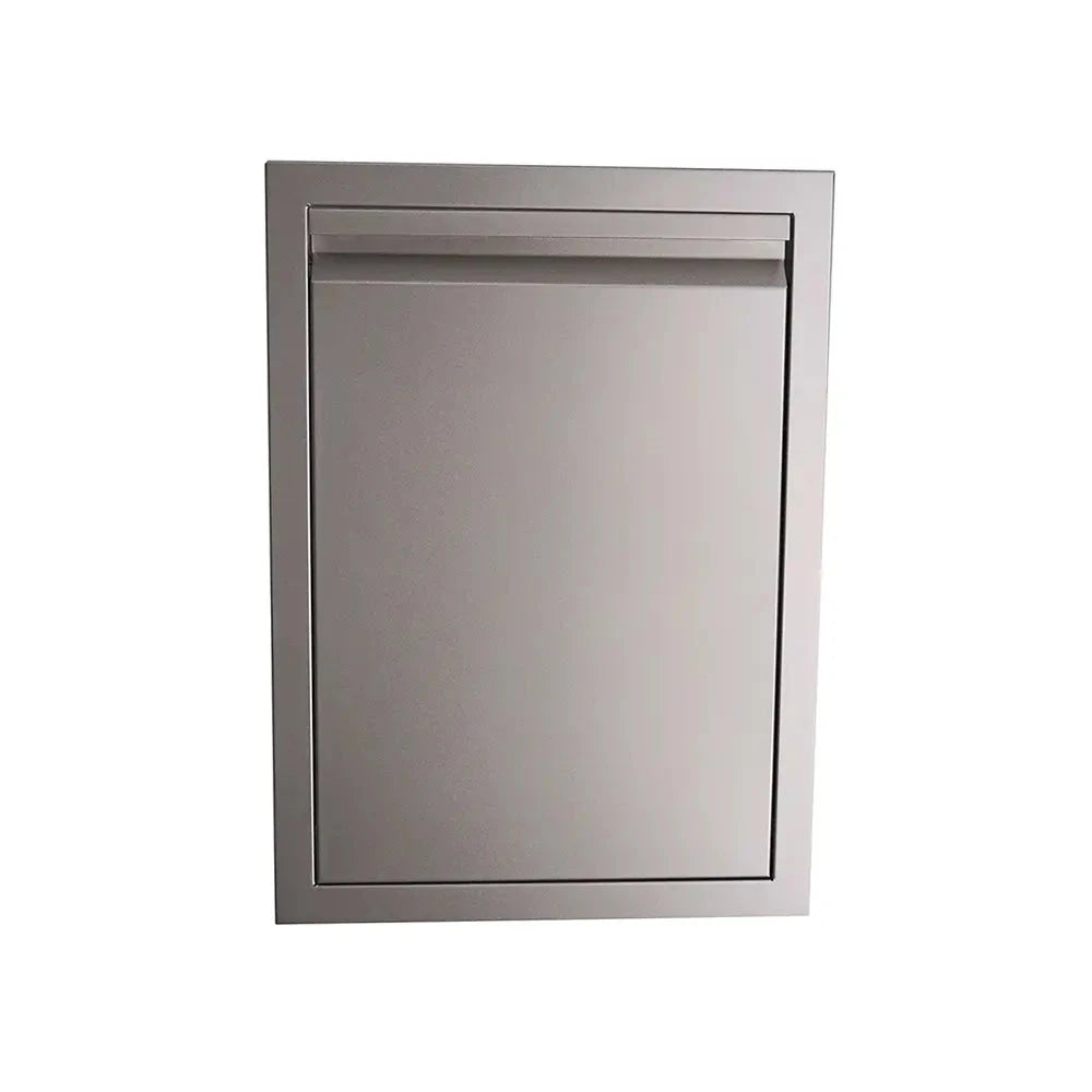 RCS Valiant Stainless Double Trash Drawer-Fully Enclosed - BetterPatio.com