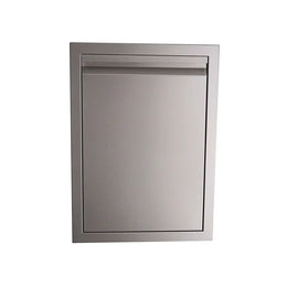RCS Valiant Stainless Double Trash Drawer-Fully Enclosed